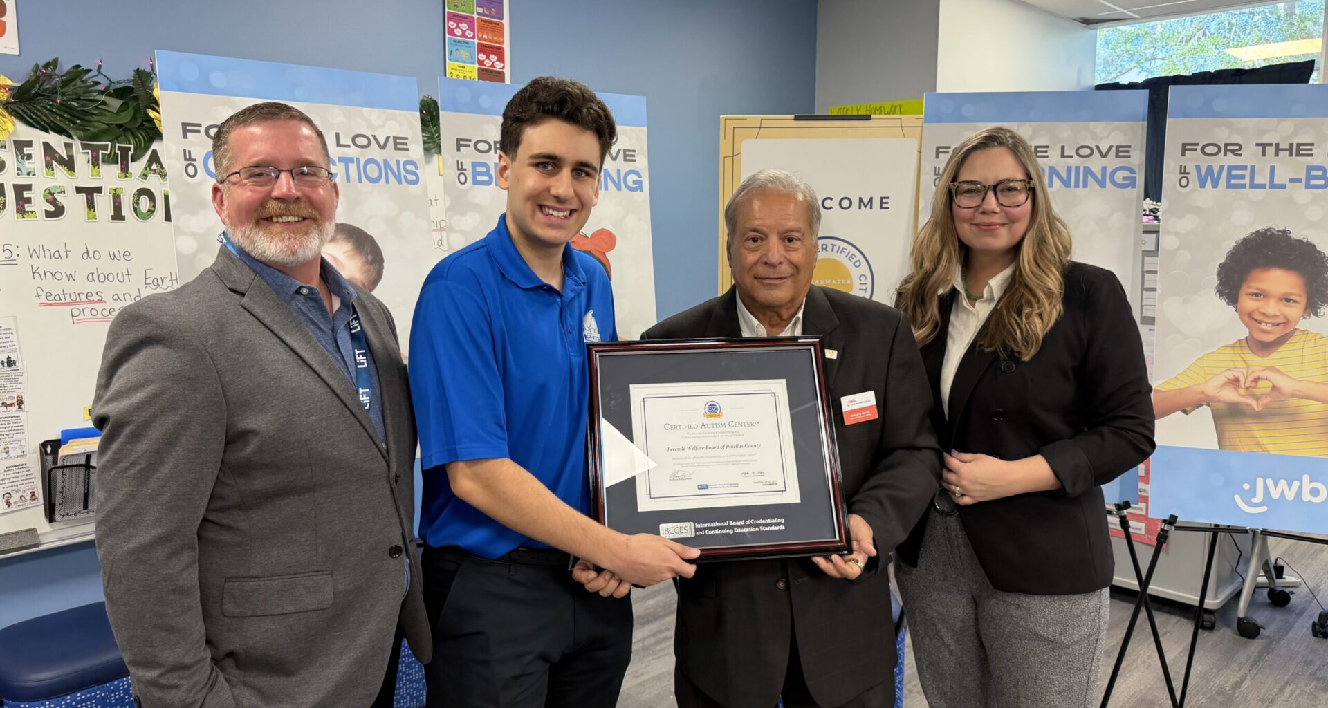 Juvenile Welfare Board receives autism center designation