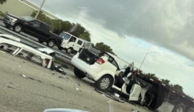 81-Year-Old Port St. Lucie Man Killed After Dodge Journey Slams Into Back of Semi on I-95 in Melbourne; Wife Critically Injured, Second Crash Compounds Traffic Chaos