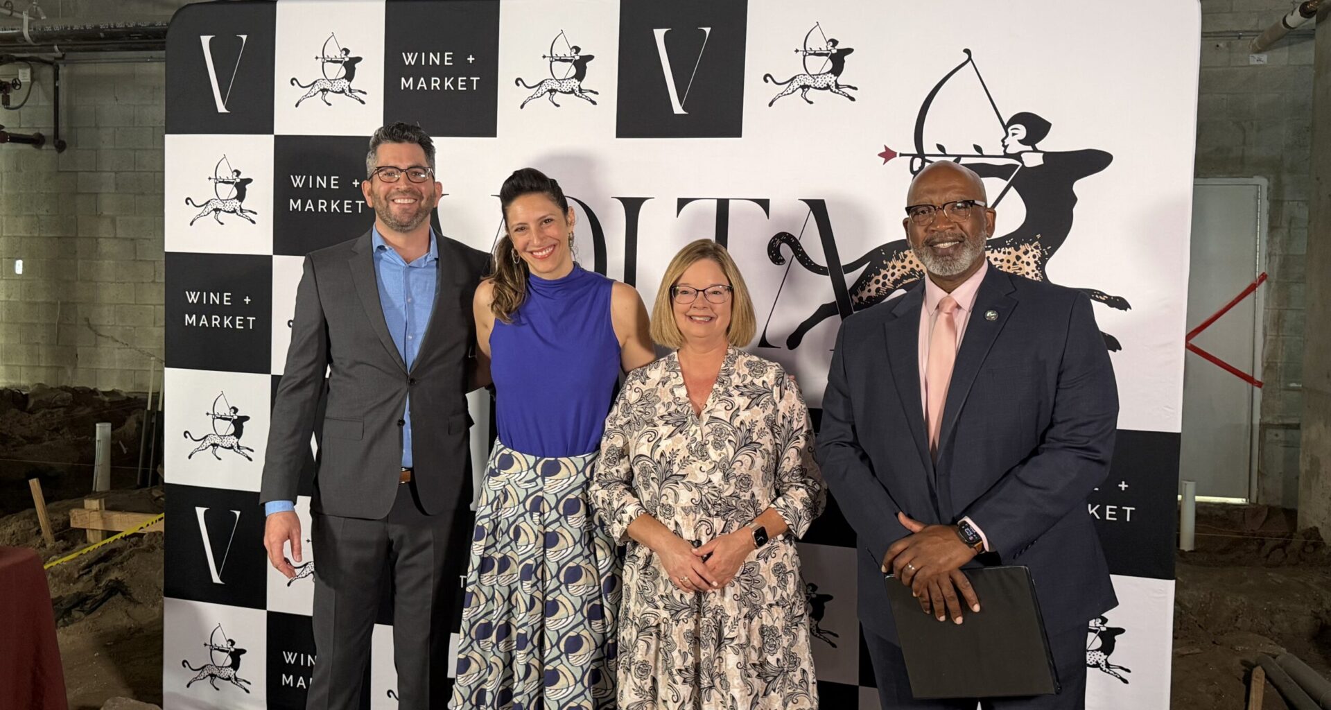 Red Apple breaks ground on 400 Central’s first retailer
