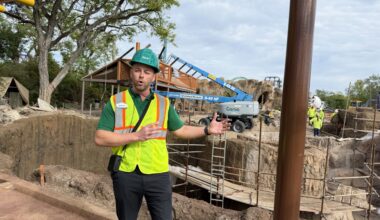 Lion and hyena habitat project underway at Busch Gardens