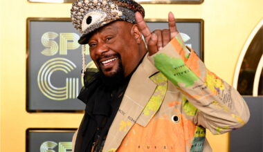 FAMU Omegas Join George Clinton On Stage For 'Atomic Dog'