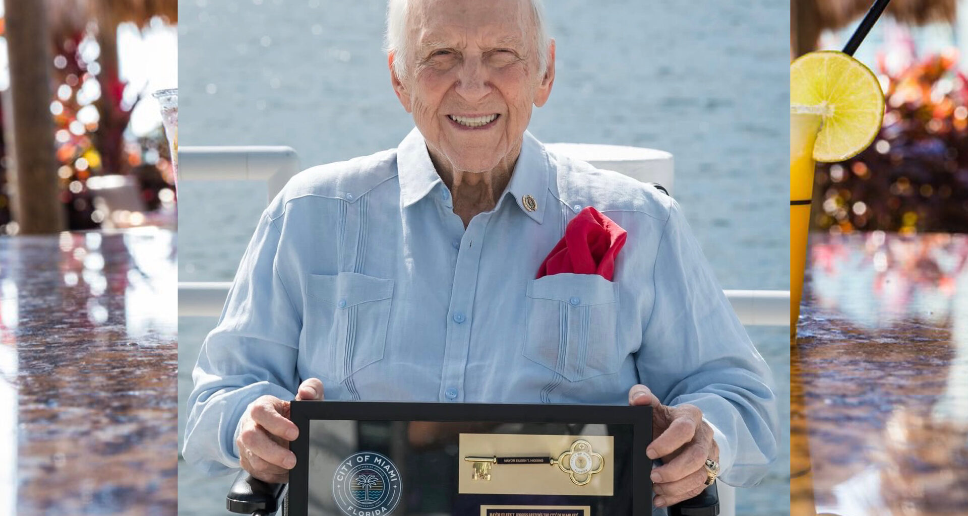 Legendary Monty’s Founder Honored with Key to the City of Miami