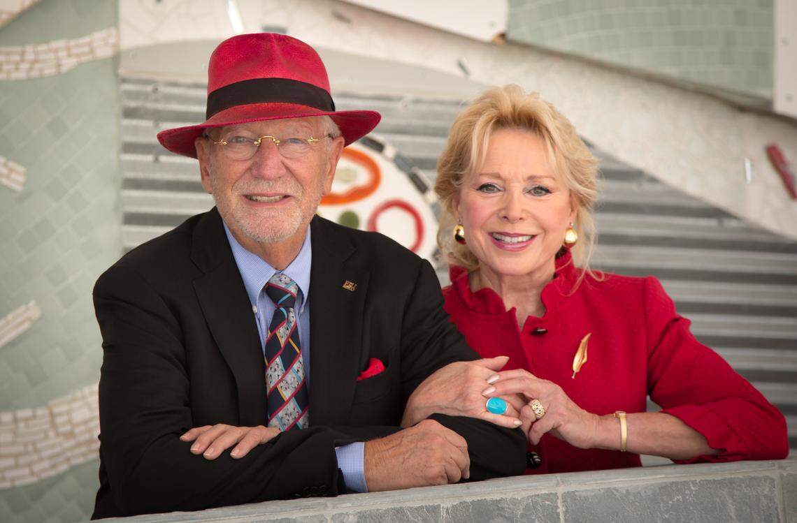 Herbert and Nicole Wertheim gave a $10 million gift to Florida International University in 2013 to enhance the school's performing arts programs. The Miami couple have donated millions to FIU over the years for many of its schools and programs. The nursing school carries Nicole’s name. This file photo was taken Aug. 7, 2014.