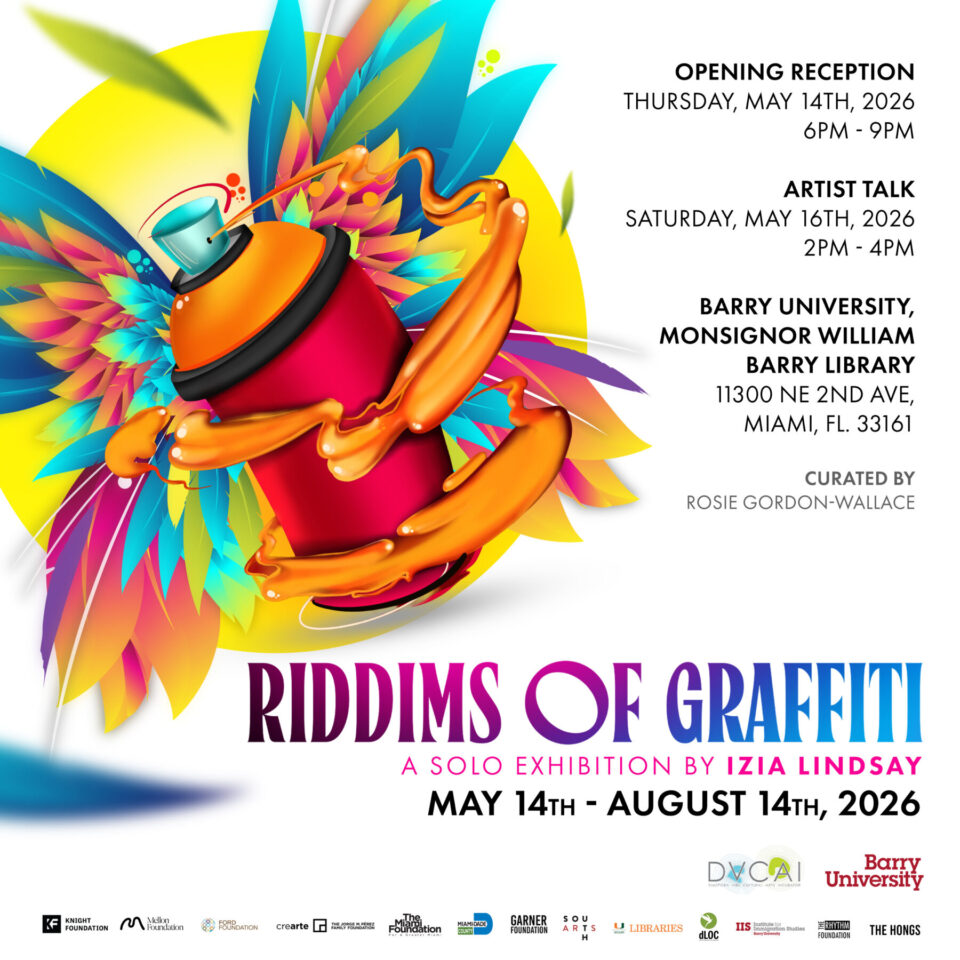 DIASPORA VIBE CULTURAL ARTS INCUBATOR PRESENTS ‘RIDDIMS OF GRAFFITI, ’A SOLO EXHIBITION BY IZIA LINDSAY
