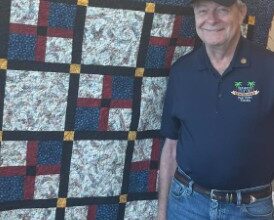 Local Veteran Honored With Quilt of Valor - Beach Talk Radio News