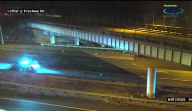 Driver ejected in I-295 crash run over by multiple vehicles, FHP says