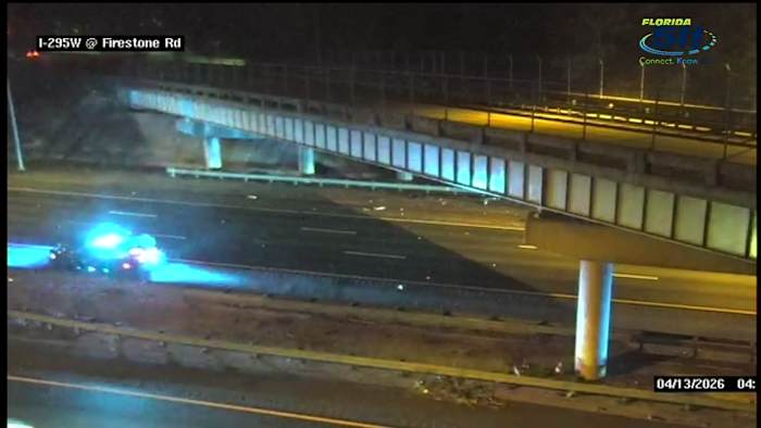 Driver ejected in I-295 crash run over by multiple vehicles, FHP says