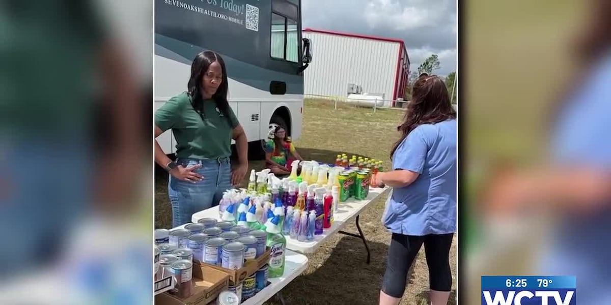 Big Bend Hospice holds donation drive and delivery for wildfire victims