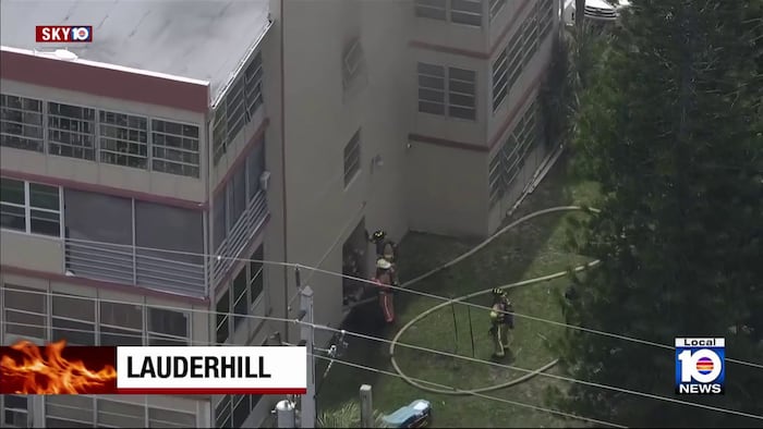 Lauderhill apartment fire leaves woman, 91, dead, family says