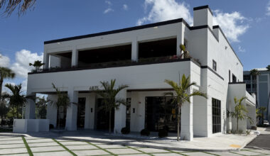 John R. Wood Christie’s International, Interiors Unlimited open collaborative office on Fort Myers Beach 