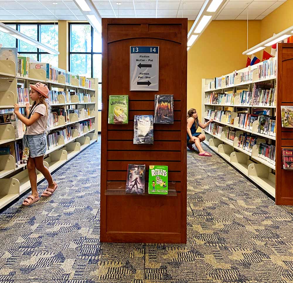 Visit the library in Jacksonville, FL