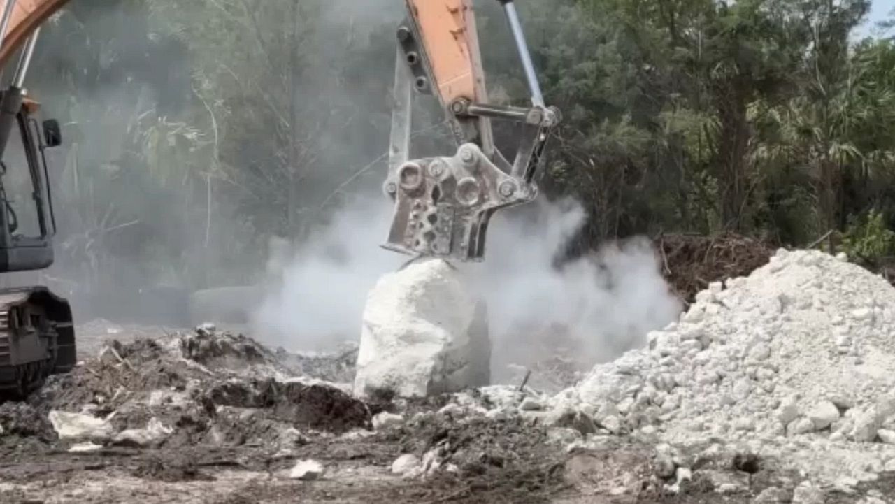Though work is already underway for the drainage improvement project, it’ll still be a few years before the community see the full benefit of the work that’s being done. (Spectrum News)