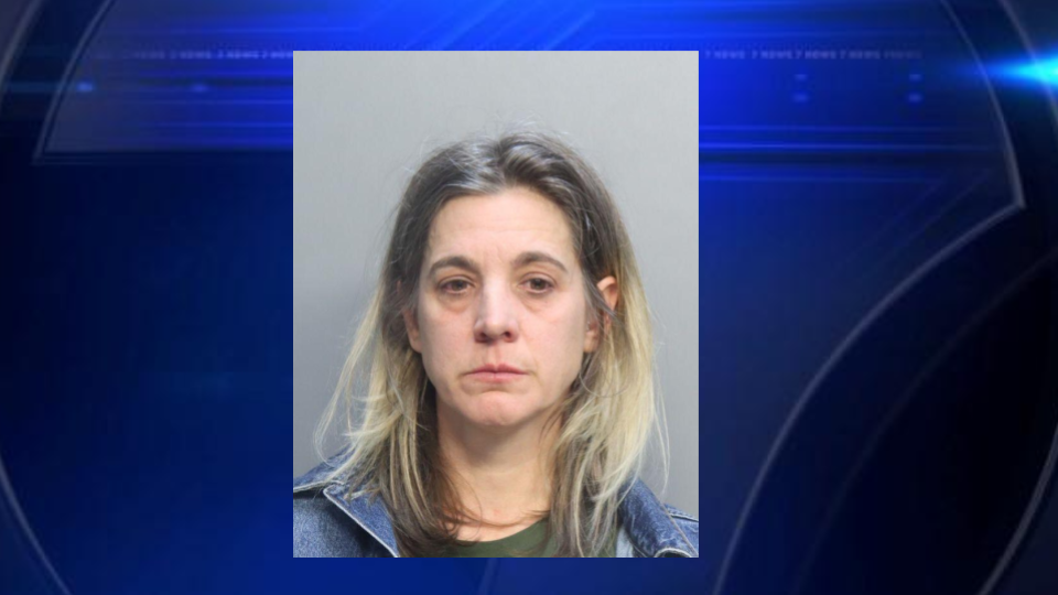 Woman accused of kicking deputy while being escorted off plane in Miami - WSVN 7News | Miami News, Weather, Sports
