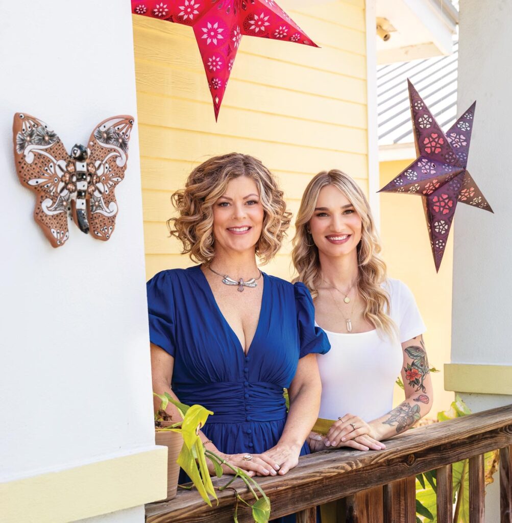 Jessica Ogiony and Kimberlee “Rae” Frisosky of Mangata Wellness. Photo by Steven Martine