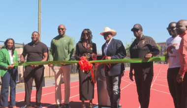 Florida A&M track and field team gifted a new canopy