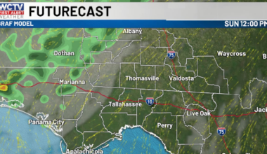 Tracking an Easter Sunday cold front 🐰