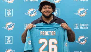 Cote: Give Dolphins new GM benefit of doubt on Proctor, draft