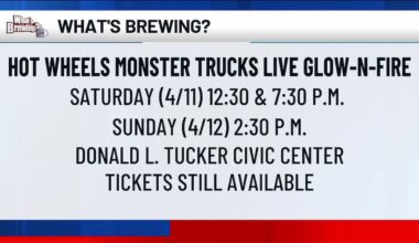 What’s Brewing - Hot Wheels Monster Trucks Live Glow-N-Fire tour