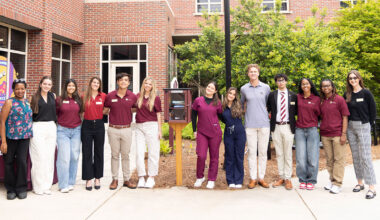 FSU Libraries and FSU Student Union Board launch Little Free Library on campus