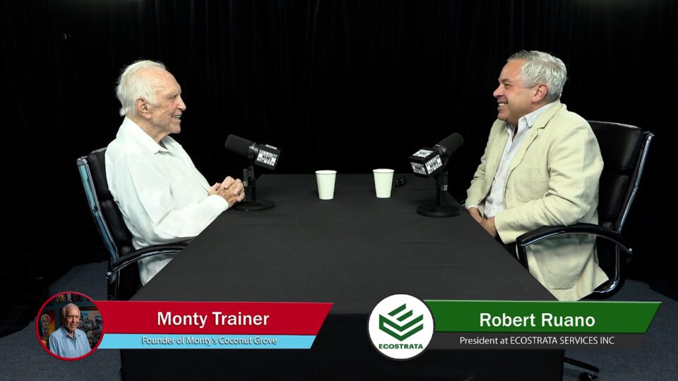 Localized Miami: Robert Ruano and guest, Monty Trainer, Founder of Monty’s in Coconut Grove
