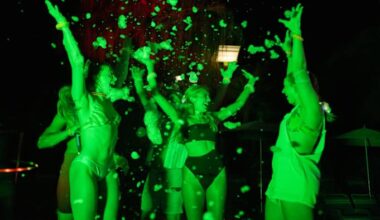 Aquatica Orlando’s AquaGlow returns with new nighttime slides, laser show