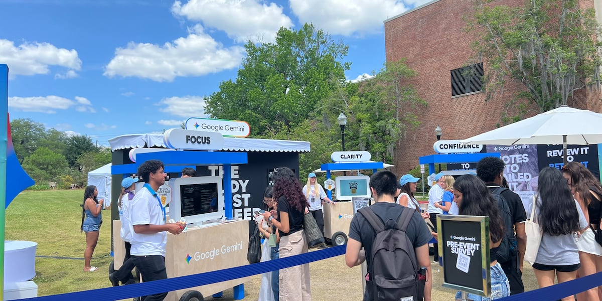 Google Gemini hosts pop-up event for FSU students ahead of finals week