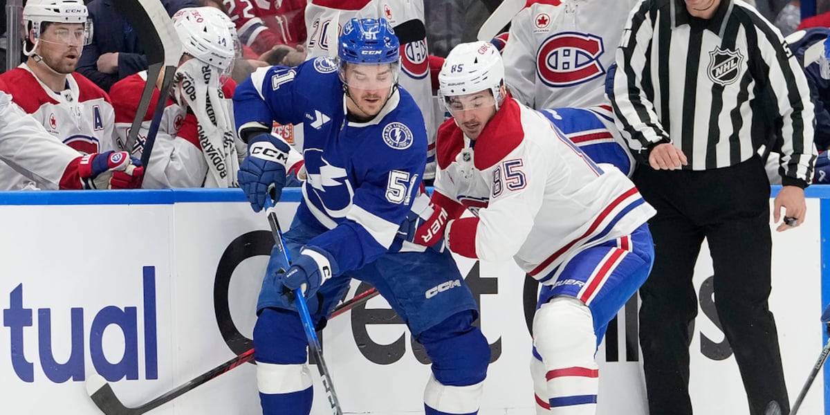 Tampa Bay Lightning host Montreal Canadiens to begin their 2026 postseason