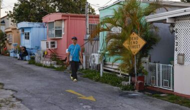 Miami’s trailer park residents face eviction, displacement