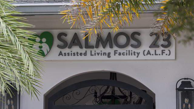 A general view of Salmos 23 #3, an assisted living facility, located at 808 West 1st Avenue, on Thursday, Aug. 28, 2025, in Hialeah, Fla.