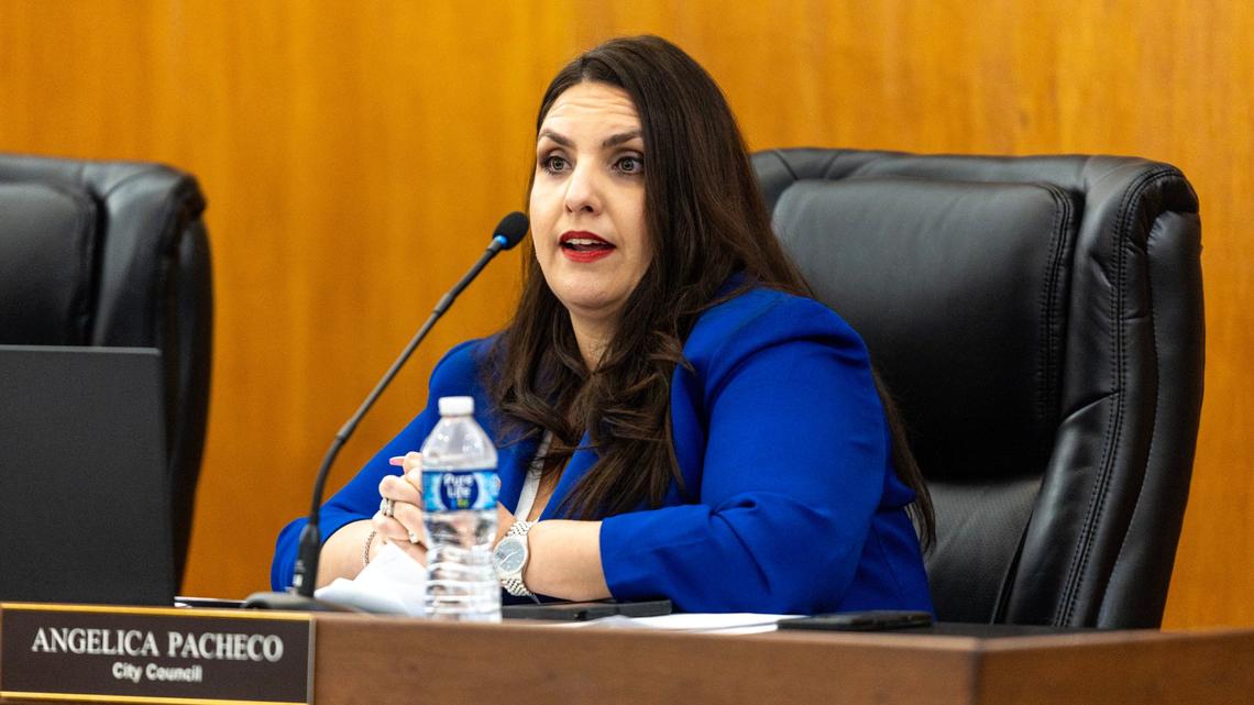Former Hialeah Councilwoman Angelica Pacheco was given three years of probation. Former Hialeah Councilwoman Angelica Pacheco was given three years of probation.