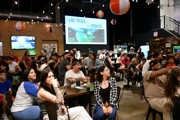 Bash at the Brew at The Tank Brewing Company on Friday, March 6, 2026, in Miami, Florida. (Michele Eve Sandberg/Contributor)