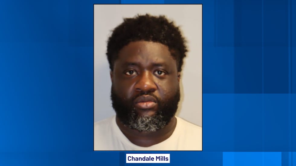 Chandale Mills' mugshot.