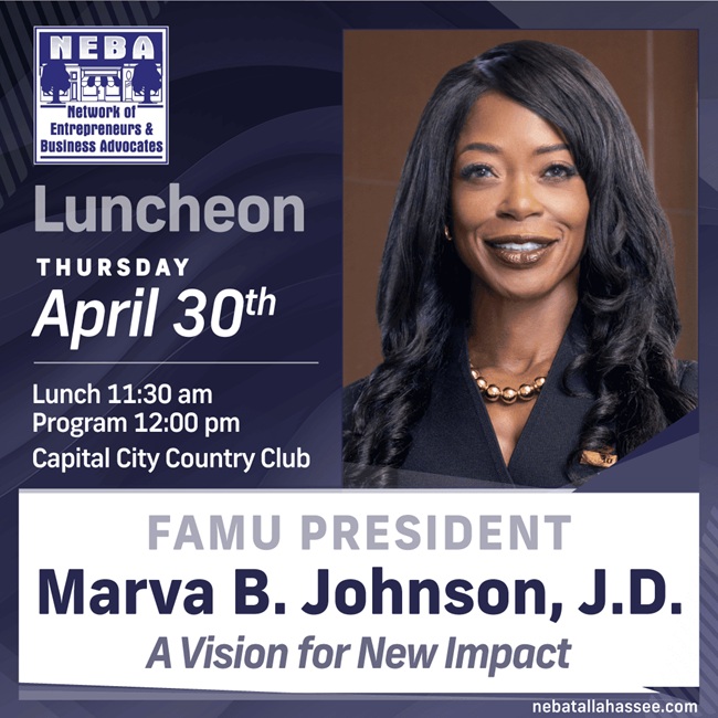 NEBA to Host FAMU President, Marva Johnson – Tallahassee Reports
