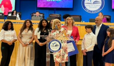 School Board’s Rojas honors S. Miami High band director