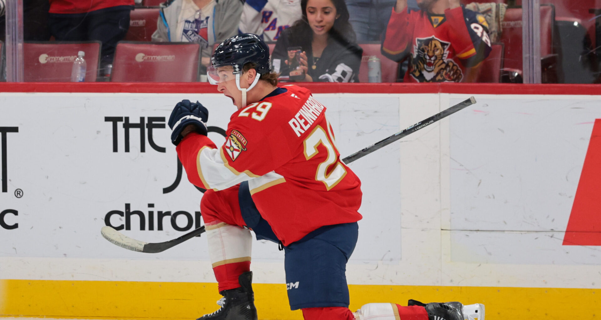 Cole Reinhardt Turning Heads with the Florida Panthers