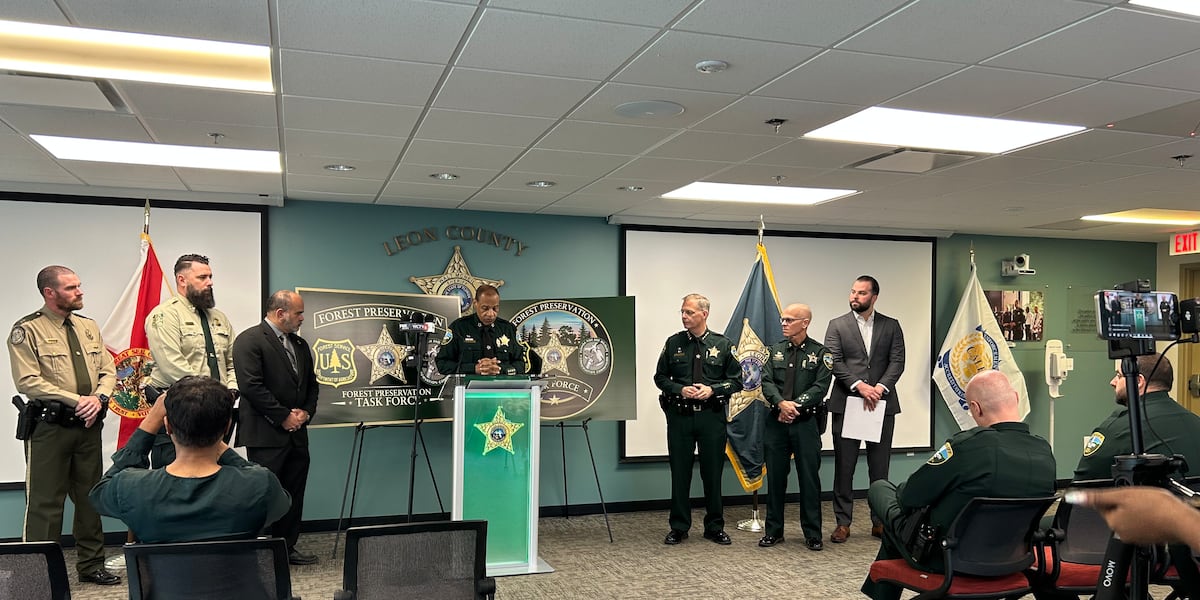 Leon County Sheriff’s Office launches multi-agency task force to target crime on public lands