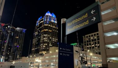 The Church Street stop is the most popular boarding location for the late night trains. (Sarah Winkelmann/Spectrum News)