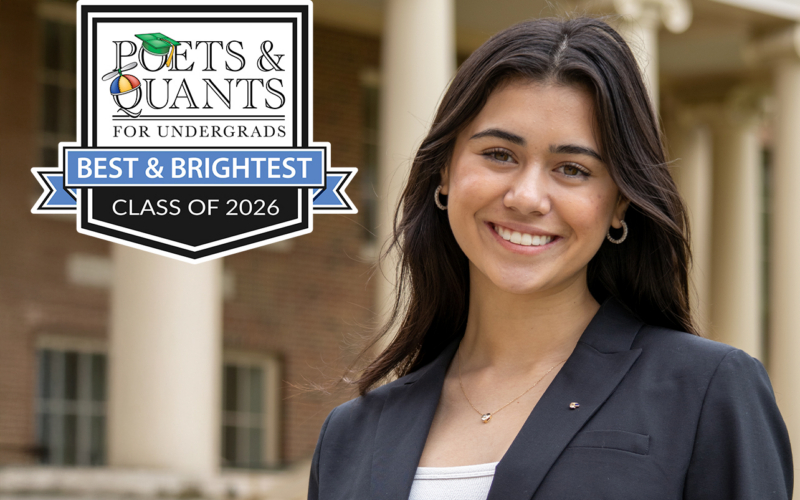 Poets&Quants For Undergrads - 2026 Best & Brightest Business Major: Nikki White, Miami University (Farmer)
