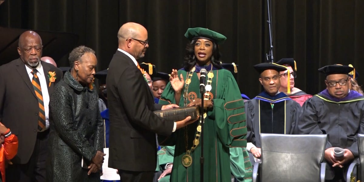 Marva Johnson officially installed as FAMU president