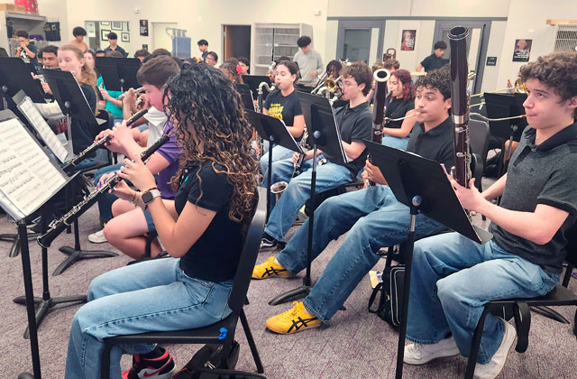 OCSA Ensemble bands headed for national competitions