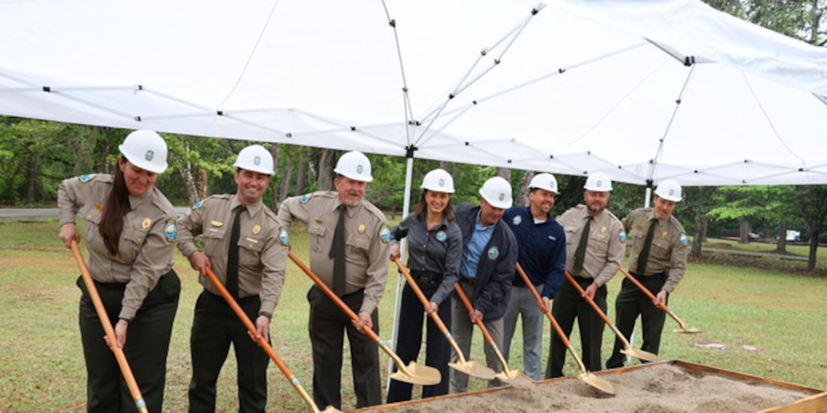Groundbreaking ceremony held Monday for new Wakulla Springs State Park visitor center