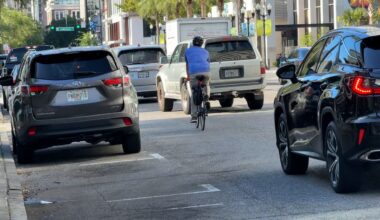 Jorge Barrios commutes from his home in College Park to his job in downtown Orlando everyday by bike. (Spectrum News/Sarah Winkelmann).