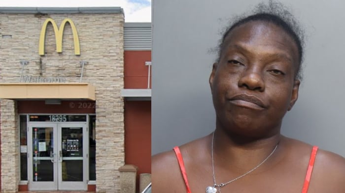 Miami-Dade woman accused of attacking McDonald’s worker with piece of wood over order dispute