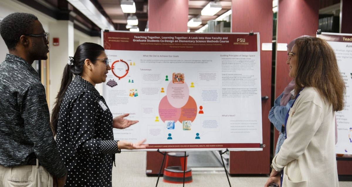 Florida State University faculty showcase new ways to teach, from AI to virtual reality