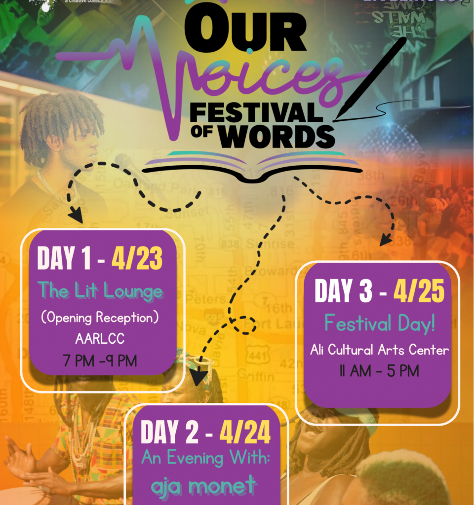 Our Voices: Festival of Words Brings Three Days of Authors, Poetry, and Storytelling to Fort Lauderdale