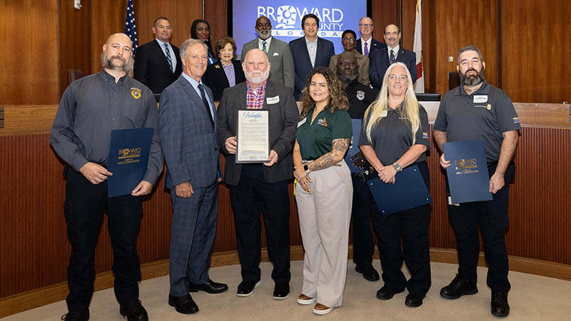 County Commission Honors Broward Animal Control Officers During National Appreciation Week 6 County Commission Honors Broward Animal Control Officers During National Appreciation Week