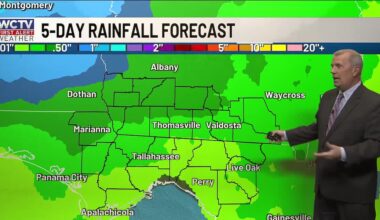 Rain chances slowly rising the next couple of days