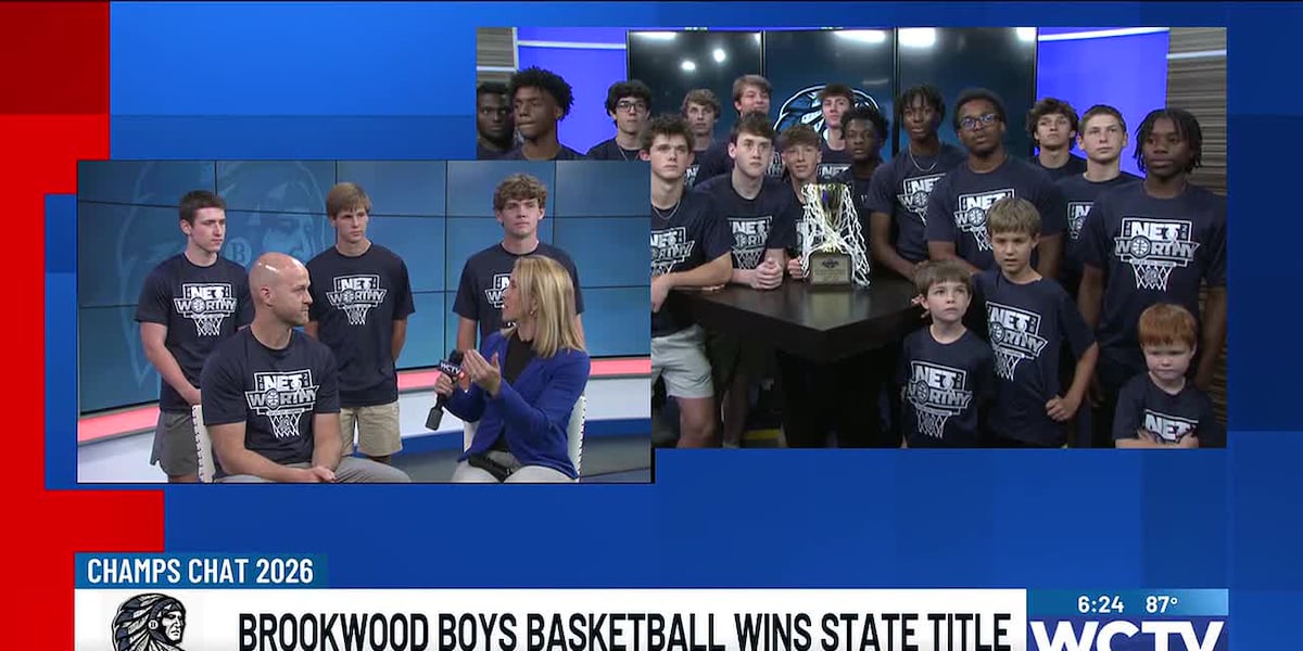 Brookwood boys basketball visits WCTV’s studio