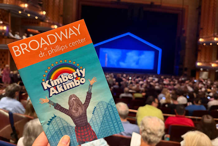 What a delightful evening it was to see Kimberly Akimbo at the Dr. Phillips Center.  