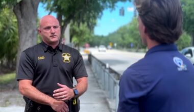 Local officials hold safety event to address deadly crashes and widening project on State Road 710